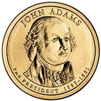2007 (D) Presidential $1 Coin - John Adams